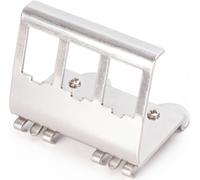 Adaptateur de profilé chapeau DIGITUS pour 3x Keystone Modul Acier inoxydable