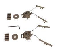 Adaptateur de protection auditive électronique pour casque tactique, protection auditive de tir avec réduction du bruit, conception rotative pour