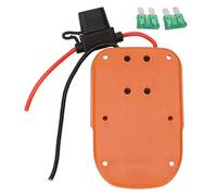 Adaptateur de protection contre les surintensités de tension - Fil en silicone avec 30 A, support et installation facile pour batteries lithium-ion AEG 18 V