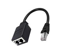 Adaptateur De Protection De Câble Réseau Rj45, Sept Types De Connecteurs Un À Deux, Câble D'Extension
