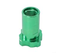 Adaptateur de pulvérisation, connecteur de bouteille de peinture en aluminium multi-spécifications, adaptateur à connexion rapide sans lavage pour accessoires de pulvérisation de peinture (vert)
