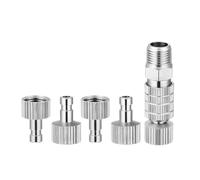 Adaptateur De Raccord Coupleur À Déconnexion Rapide Pour Aérographes Avec Raccords Partie 1/8 Pouce Connecteurs Rapides Pour Aérographes À Air Horse Kit D'adaptateur D'aérographe