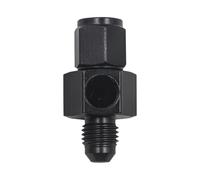 Adaptateur de raccord de prise de pression, raccord de manomètre d'huile - Régulateur de pression du refroidisseur d'huile - Avec raccords de tuyau de Port de compteur 1/8NPT 4/6/8/10/12AN, filetage e