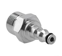 Adaptateur de raccord de tuyau à dégagement rapide pour outils de nettoyeur haute pression compatible avec nez, plat et M22 pour LAVOR et modèles (adaptateur M22)