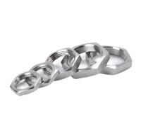 Adaptateur de raccord de tuyau, écrou de blocage hexagonal en acier inoxydable 304, M8 M10 M11 M12 M14 M15 M16 M18 M19 M20 M22 M24 M25 M30 304, 5 pièces(M14x1 5PCS)