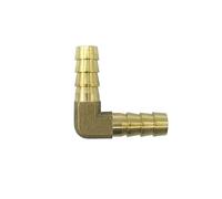 Adaptateur de raccord de tuyau en laiton, 1 pièce, coude droit, Type croisé, raccord de tuyau(Bronze Yellow,25mm)