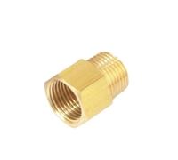 Adaptateur de raccord de tuyau en laiton femelle vers mâle 1/8", 1/4", 3/8", 1/2", for manomètre, gaz, carburant, eau(Type 8)