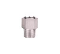 Adaptateur de raccord de tuyau haute pression en acier inoxydable, filetage BSP femelle à mâle, 1 pièce(F M10x1-M M8x1)