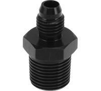 Adaptateur De Raccord De Tuyau Réducteur De Flare Mâle Tf-An4-3/8 Npt Connecteur De Ligne De Carburant En Aluminium Noir