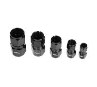 Adaptateur de raccord femelle AN10 - Noir des deux côtés