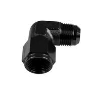 Adaptateur de raccord femelle vers mâle AN10 90" Noir