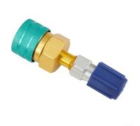 Adaptateur de raccord rapide côté bas pour système de climatisation de voiture R1234YF vers R134A