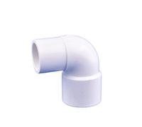 Adaptateur de raccordement de tuyau en acrylique Adaptateur de joint tube d'aquarium à 90 degrés, connecteur coude tuyau en PVC, d'arrosage jardin coudé 45(25mmx90)