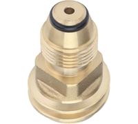 Adaptateur de raccords en laiton pour réservoir de propane Convertit la vanne de service LP TANK POL en tuyau QCC1 Type1