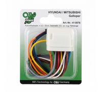 Adaptateur De Radio AIV ISO Pour Hyundai Mitsubishi Galloper Câble Audio HiFi