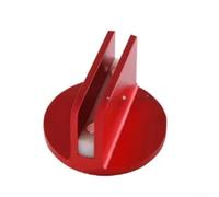 Adaptateur de rail de cadre de soudure fabriqué à partir d'alliage d'aluminium solide pour sécuriser les soudures sur les véhicules pour des réparations automobiles sûres et efficaces (rouge)