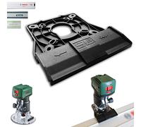 Adaptateur de rail de guidage professionnel pour Bosch AdvancedTrimRouter 18V-8 pour Makita/Bosch/Festool/Mafell Rail de guidage pour défonceuse défonceuse