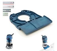 Adaptateur de rail de guidage professionnel pour Bosch GKF125CEK / GKF125CEN / GKF125CE 1,25 HP pour Makita/Bosch/Festool/Mafell