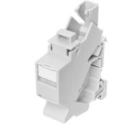 Adaptateur de rail DIN DIGITUS pour modules Keystone IP20