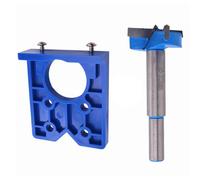 Adaptateur de rails de guidage de 35 mm, charnières ouvre-trous précis pour perçage de trou d'usine, guide de piste bleu