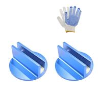 Adaptateur de rails de soudage robuste avec base renforcée pour des fixations sécurisées d'équipement antidérapant sans outil