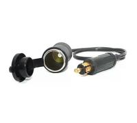 Adaptateur de rallonge de 30 cm pour prise mâle DIN Powerlet Hella vers prise allume-cigare standard,