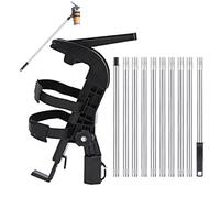 Adaptateur de rallonge pour Bombe aérosol, applicateur Poudre Longue portée, kit Support gâchette réglable Universel avec tiges télescopiques