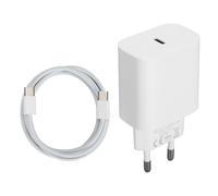 Adaptateur de Rapide, Chargeur Mural USB C 25 W PD Power Large compatibilité Prise UE 100-240 V pour Le Bureau de Voyage à Domicile