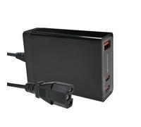 Adaptateur de Rapide pour téléphone Double Type C et USB à | Entrée d ' alimentation de 30 V à 90 V avec rapide pour le chargement simultané d ' appareils et une sortie