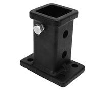 Adaptateur de Réception de Remorque Universel 52x52mm pour Pick-up,Acier Moulé Antirouille, Installation Facile Sans Modification, Contre les Rayures, Compatible avec les