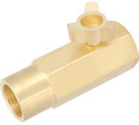 Adaptateur de recharge CO2 Connecteur W21.8-14 Valve de gonflage de soda Accessoire de remplissage