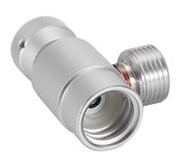 Adaptateur de recharge CO2 pour réservoir de remplissage - Adaptateur cylindre - Accessoires de rechange (Silver without meer)