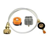 Adaptateur de recharge de cartouche carburant 3PCS / Set Propane Isobutane Butane Recharge Adaptateur Poêle camping portable Accessoires camping, butane