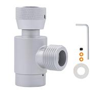 Adaptateur de recharge de cylindre de réservoir de CO2, adaptateur de soda, convertisseur de soude W21.8-14 vers TR21-4 pour machine à soda, bouteille d'aquarium, recharge de soda