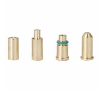 Adaptateur de recharge de gaz 4 en 1 pour briquet S T Dupont Jaune/Rouge/Vert/Bleu Caps DL