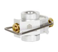 Adaptateur de recharge de gaz pour réchaud de camping extérieur, compatible MAPP/Isobutane/Butane, adaptateur de transfert de gaz, adaptateur de remplissage de gaz en aérosol D