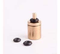 Adaptateur de recharge de gaz pour réservoir de butane, outil de gonflage de valve en laiton cuivre avec 2 entretoises, connecteur cylindrique portable pour réchaud de camping pour barbecue extérieur
