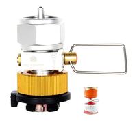 Adaptateur de recharge de recharge à gaz Camping Gas Saver Candoniter le convertisseur Valve de levier de vitesses extérieure pour bouteille de buse Butane cartouche 3pcs, carburant de remplacement