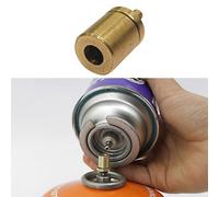 Adaptateur De Recharge De Réservoir De Gaz De Camping, Professionnel, En Laiton Butane, Pour Gonfler, Allumer, Brûler, Réchaud