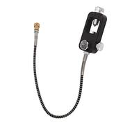 Adaptateur de Recharge de Réservoir de Plongée Sous-marine avec Tuyau de Jauge Station de Remplissage de Jaune de Plongée Antirouille Adaptateur de Recharge de Bouteille D'oxygène Équipement de Plongé