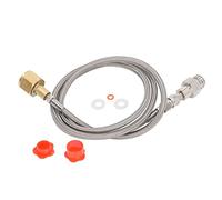 Adaptateur de recharge de soda, cartouche de cylindre de CO2 antirouille, connecteur de réservoir de remplisge haute pression 1500 PSI pour machines à soda, acier inoxydable, (W21.8-14 à TR21-4)