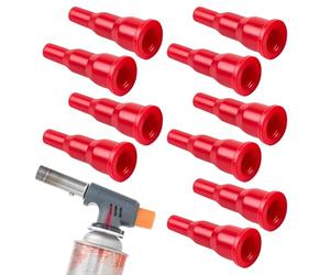 Adaptateur De Recharge De Torche - D'adaptateur De Recharge, Valves De Canette De Gaz, Buse De Remplacement Pratique, Connecteur De Buse De Torche, Adaptateurs De Libération De Rechar