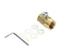 Adaptateur de recharge en laiton robuste TR21-4 vers CGA320 pour cylindres SodaStream, connecte les réservoirs en vrac américains et canadiens, solution de remplissage fiable à domicile