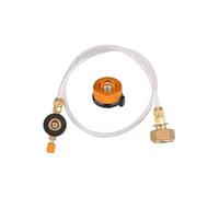 Adaptateur de recharge GPL pour cartouche plate raccord et tuyau pour réchaud à gaz de camping