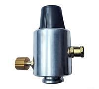 Adaptateur de réchaud de camping réglable Régulateur de pression stable Débit de carburant Compact Léger Aluminium Multi-combustibles Installation facile en acier inoxydable Compatible avec cassette