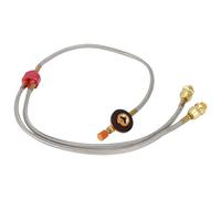 Adaptateur de réchauffeur de gaz,Adaptateur de recharge de gaz,Culotte de réchauffeur de gaz,Culotte de réservoir plat