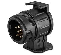 Adaptateur de remorque 13 à 7 Broches 12V Convertisseur électrique Remorque/Caravane/Prise de Remorque Auto/Chariot