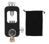 Adaptateur de Remplissage de Bouteille de plongée 5000 psi, Station de Remplissage de plongée en Aluminium Compatible avec Les Bouteilles de 0,5 L et 1 L, Cadran PSI,