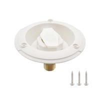 Adaptateur de remplissage d'eau douce surdimensionné pour campeurs - Noyaux en laiton - Coque en ABS avec design anti-fuite pour une utilisation en extérieur - Grand diamètre