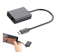 Adaptateur de réseau LAN Ethernet, adaptateur Internet,Adaptateur Ethernet de réseau rapide de 1000 Mbps portable | Câbles métalliques Internet, accessoires informatiques Connectivité améliorée pour P